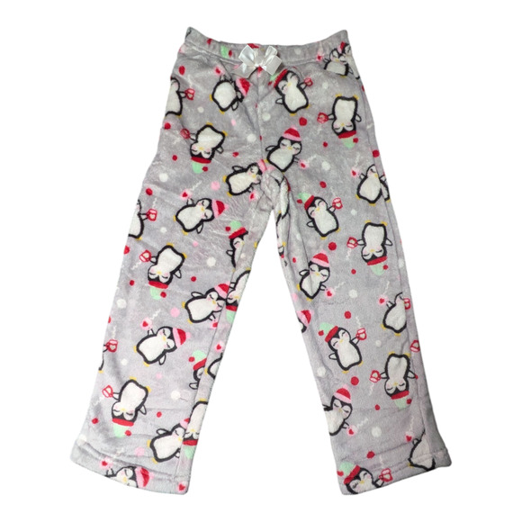 Wonder Nation - Fuzzy Penguin Lounge Pants - Girls - Size 6-6X - Like new - Picture 1 of 6